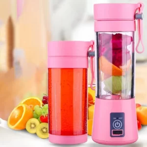 Mini Liquidificador Portátil Shake Take Recarregável Com 6 Lâminas 380ml