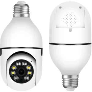 Câmera sem fio Wifi giratória 360.